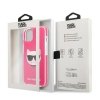 Karl Lagerfeld KLHCP13STPECPI iPhone 13 mini 5,4 hardcase fuksja/fuschia Choupette Head